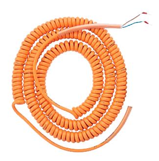 Coiled grounding cable up to 15m