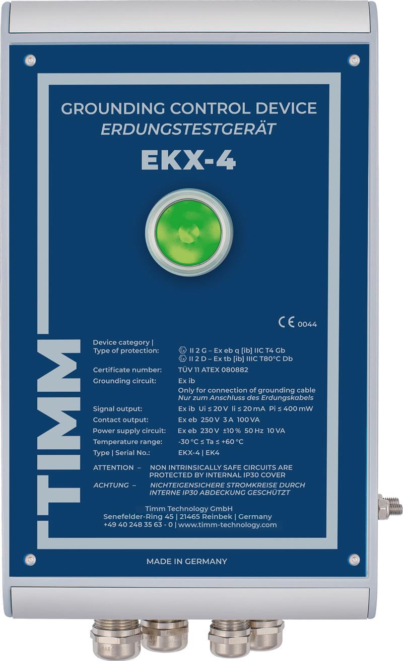 Timm’s Grounding Control Device EKX-4